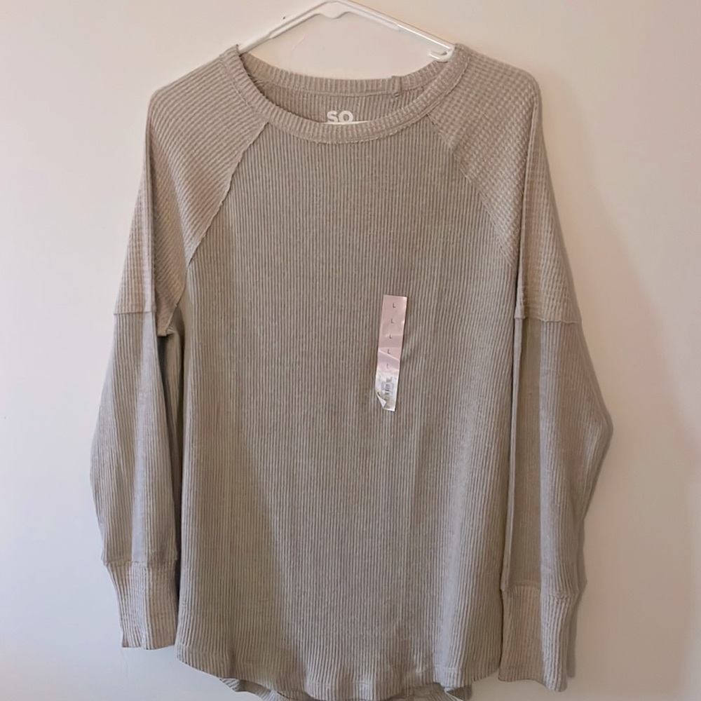 Nude super soft sweater